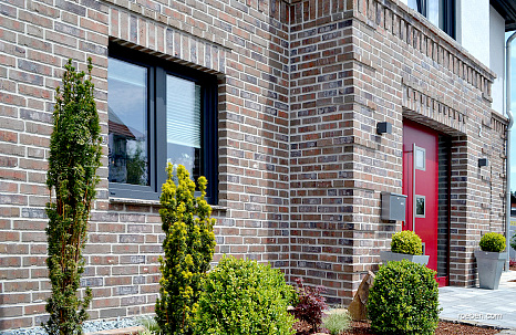 Объект из Кирпич Roben WIESMOOR угольно пестрый